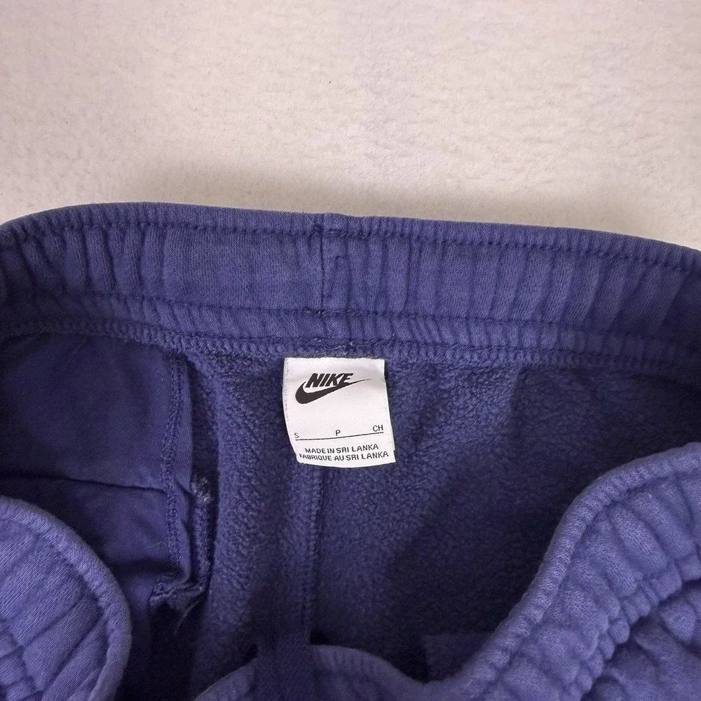 Nike Mens Small Navy Blue‎ Sportswear Club Fleece Joggers Swoosh League Pants